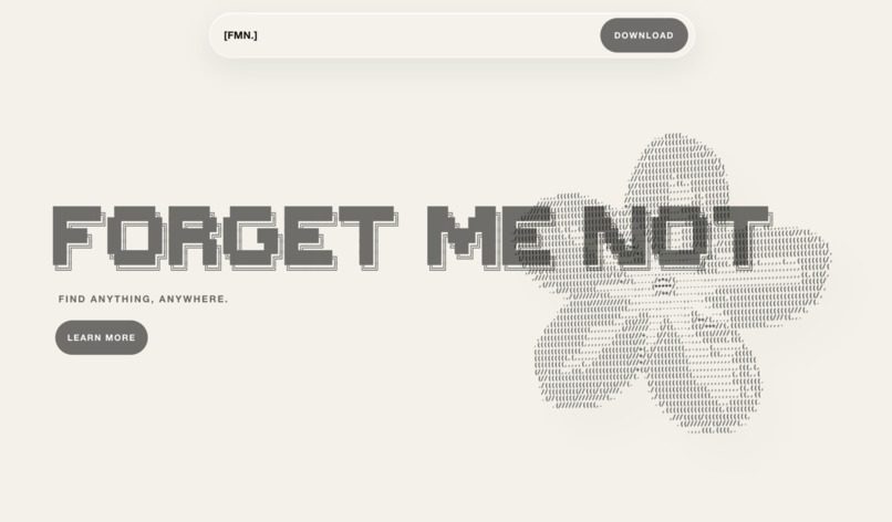Forget Me Not